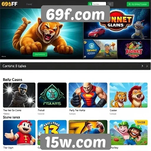 Explorando a variedade de jogos disponíveis no 69f.com