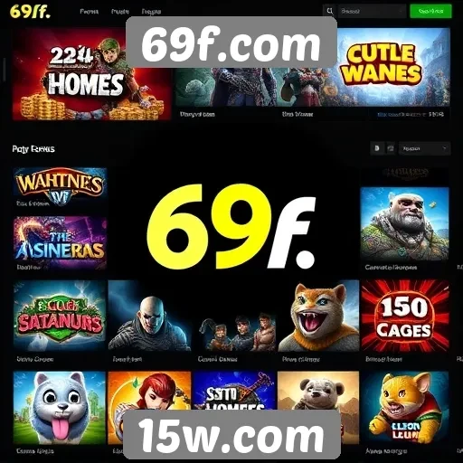Análise das opções de jogos disponíveis no 69f.com