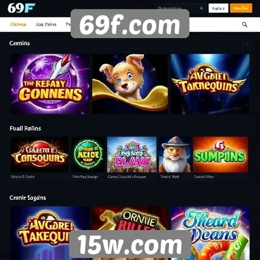 Quais jogos se destacam no 69f.com