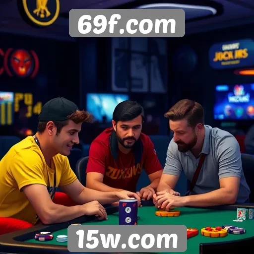 Segmento de jogadores regulares do site 69f.com