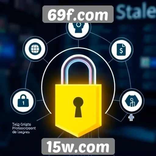 Componentes de segurança em transações no 69f.com