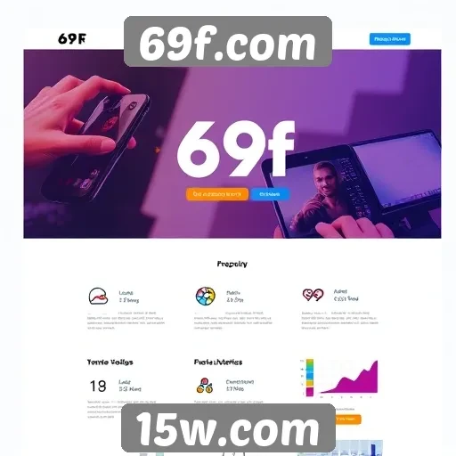 Navegação e design do site 69f.com avaliados