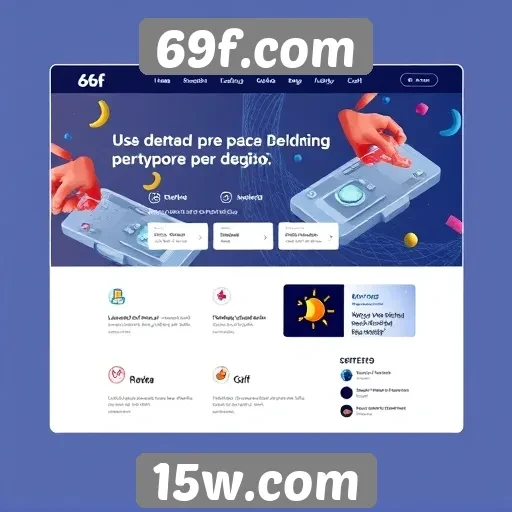 Análise da interface de usuário do site 69f