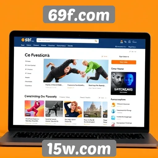 Análise da interface de usuário do site 69f.com