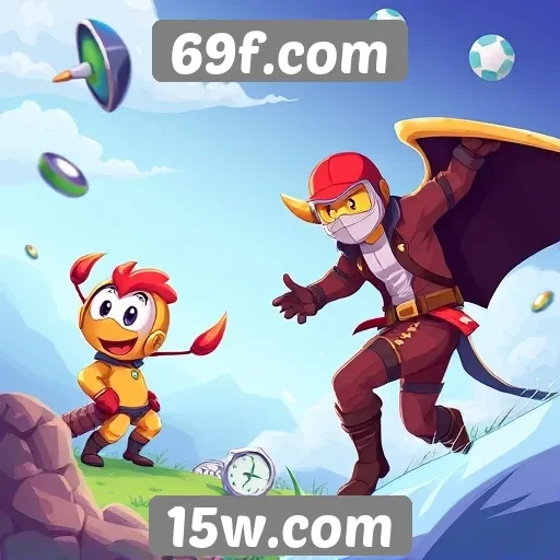 Variedade de jogos disponíveis no 69f.com